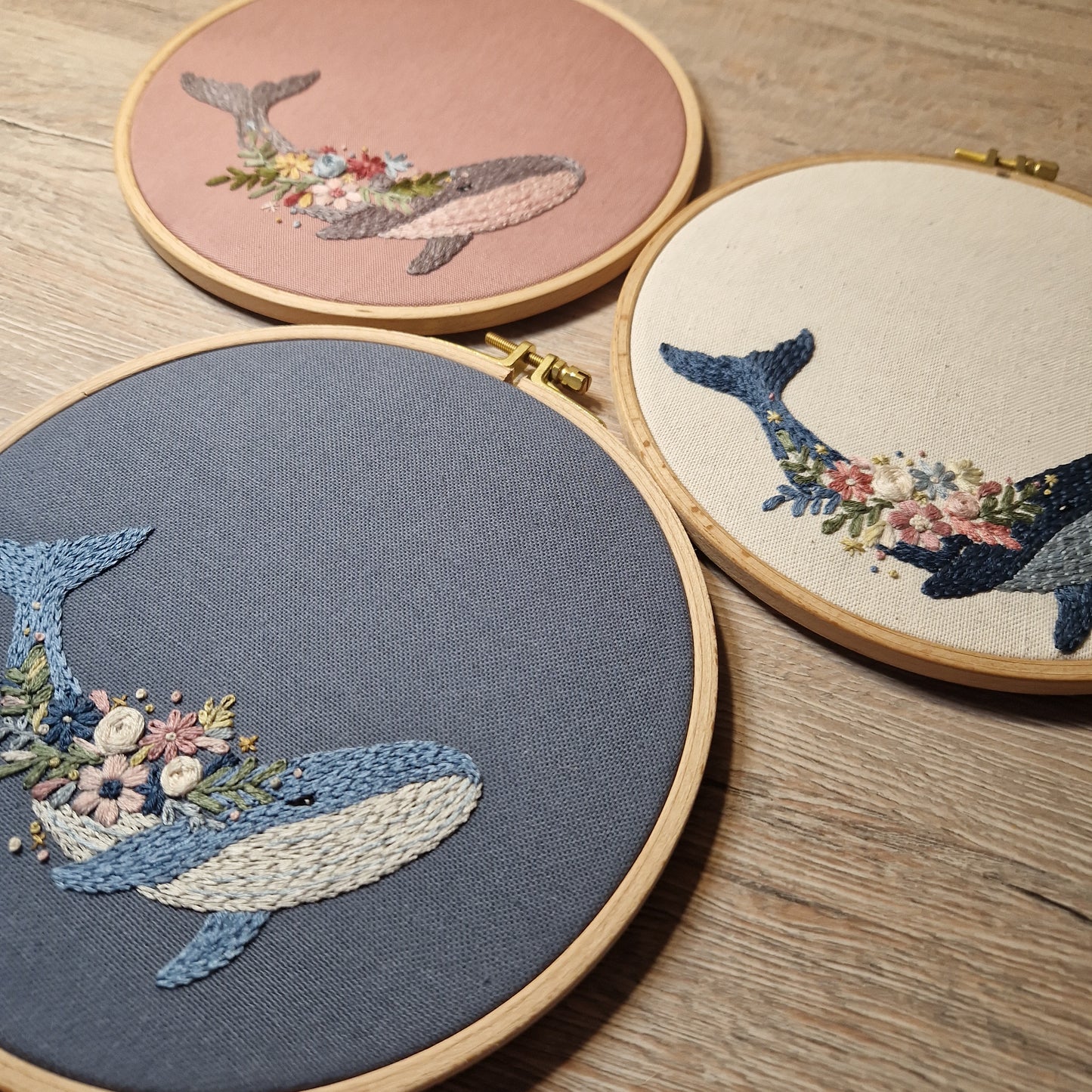 Stickaufkleber "Wal" Stick and Stich