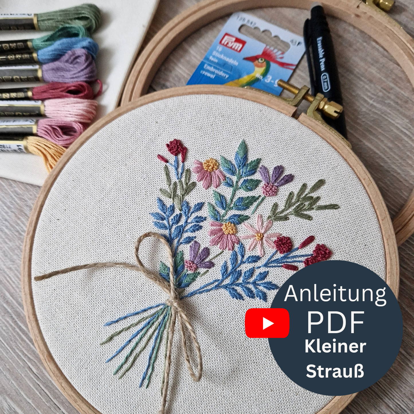 Digitale Anleitung PDF "Kleiner Strauß"