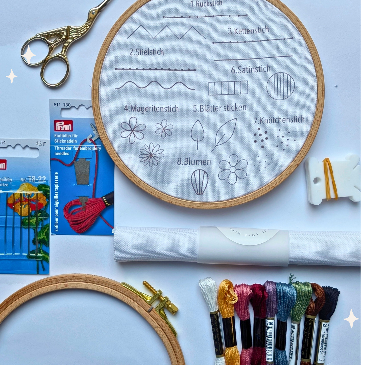 STICKEN für ANFÄNGER Starter Set