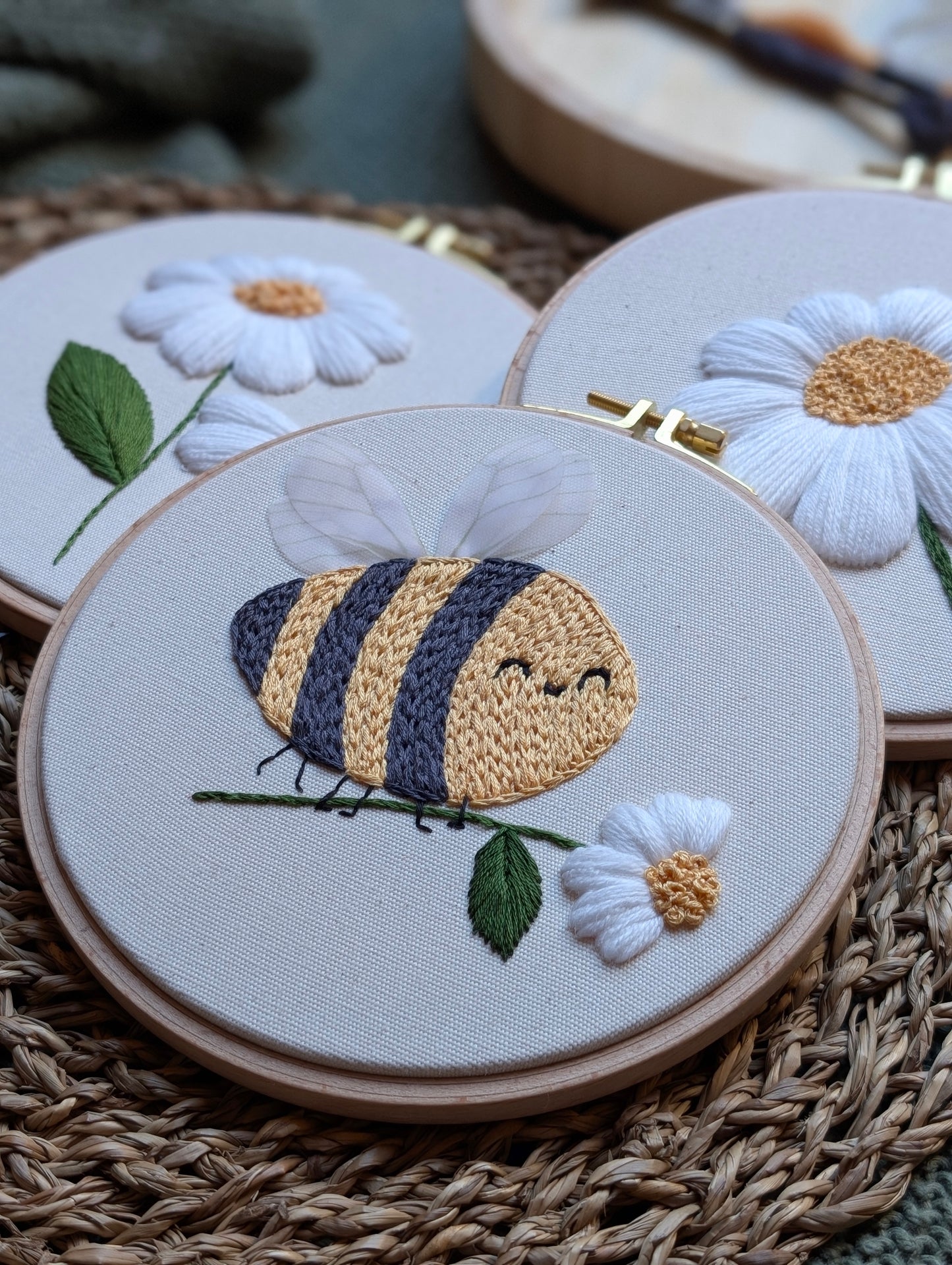 Stickbild Hummelchen