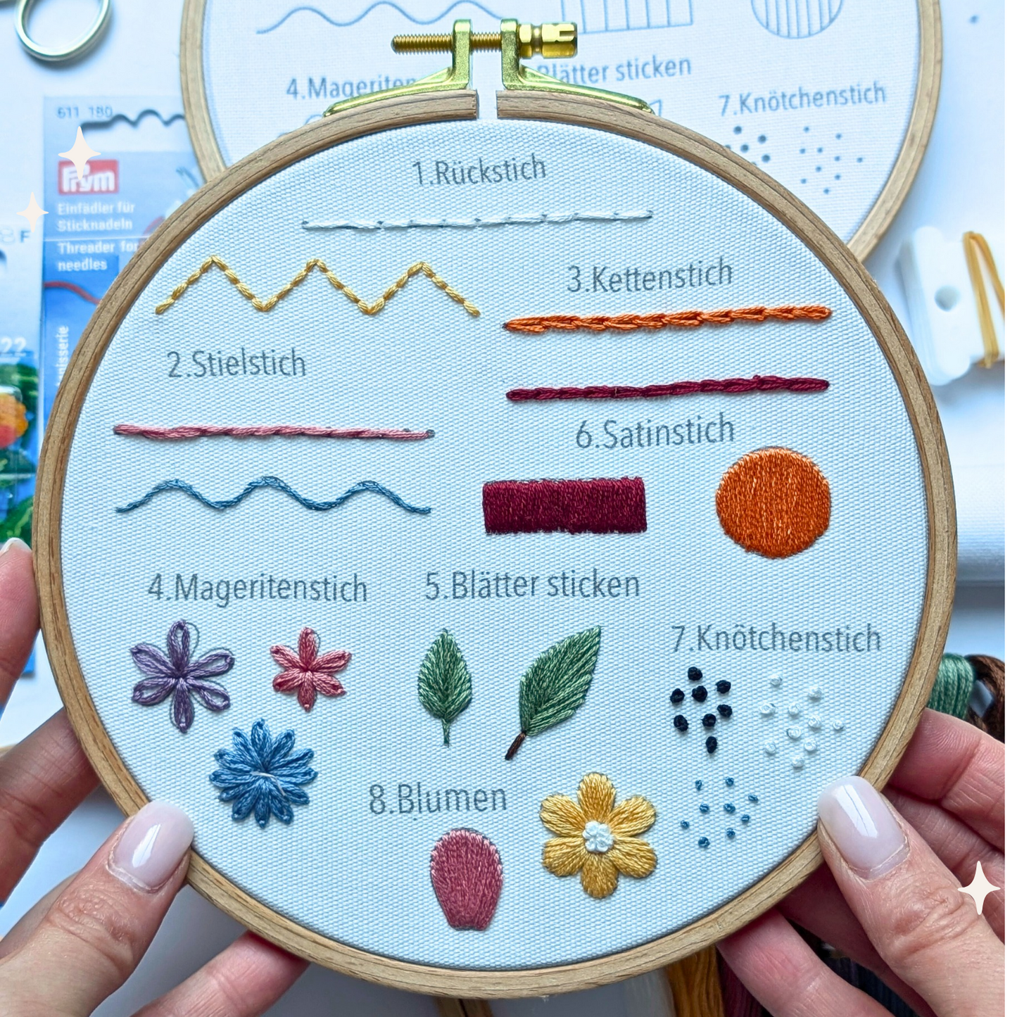 STICKEN für ANFÄNGER Starter Set
