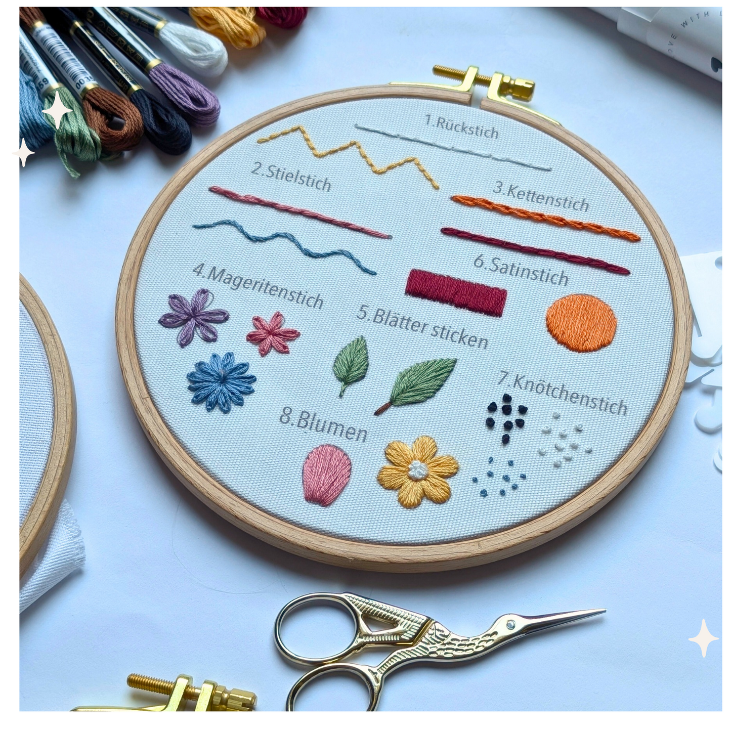 STICKEN für ANFÄNGER Starter Set