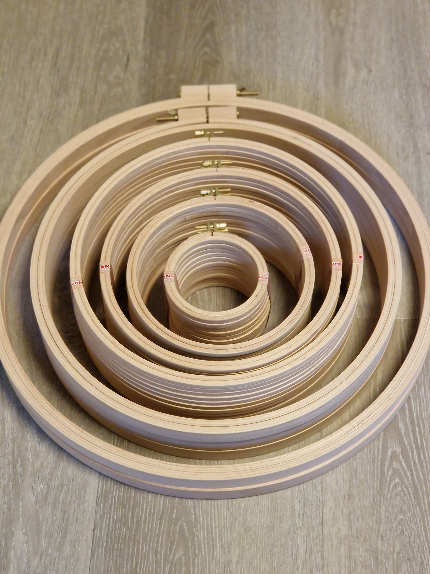 Stickrahmen 40cm, Buchenholz, extra breit