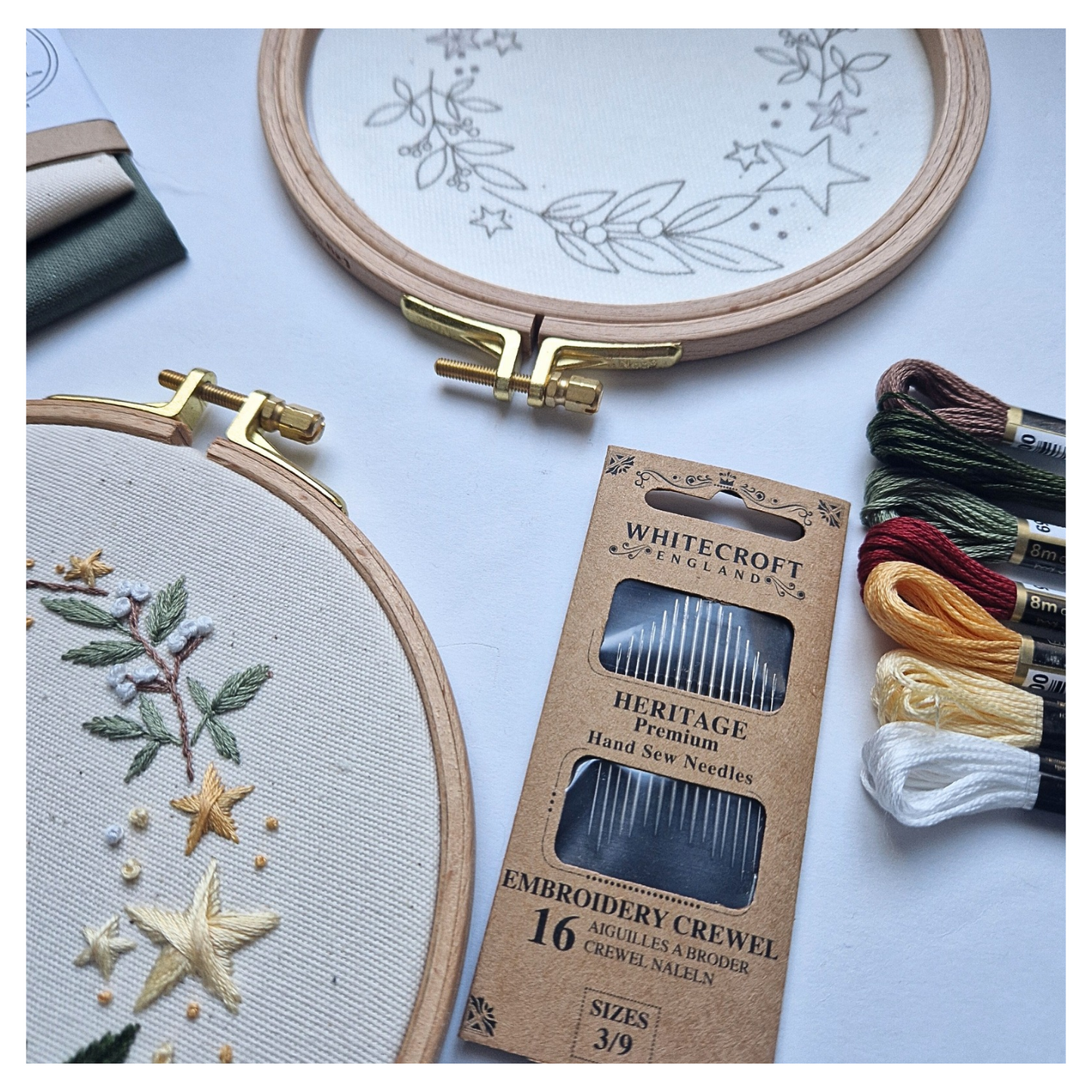 Stickset Kleiner Kranz