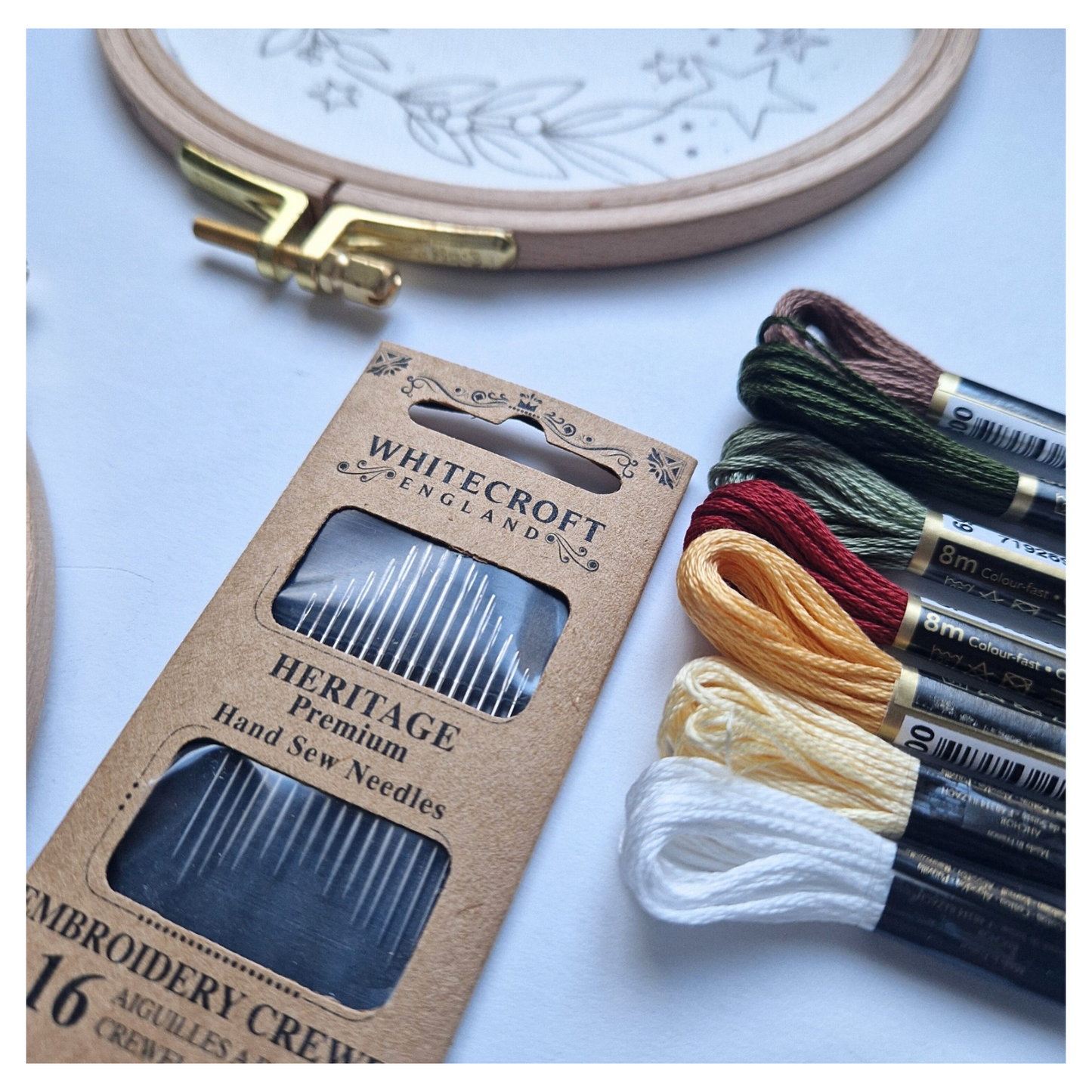 Stickset Kleiner Kranz