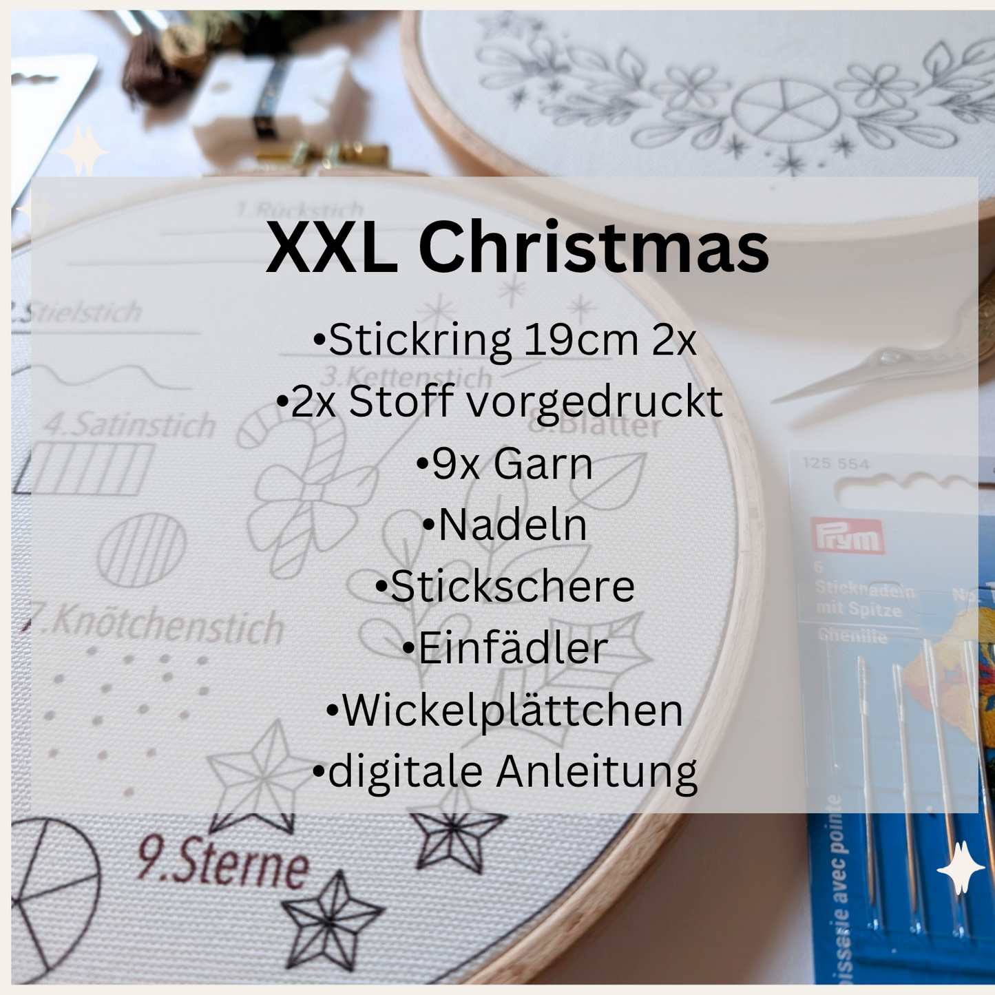 STICKEN für ANFÄNGER "Christmas Edition"