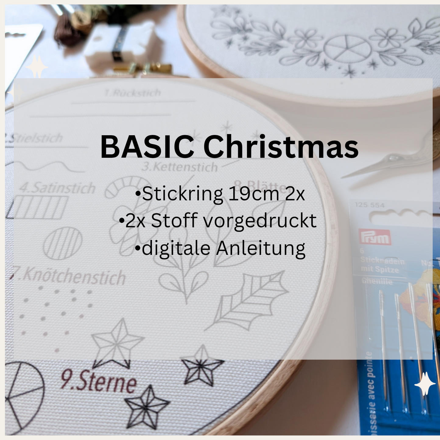 STICKEN für ANFÄNGER "Christmas Edition"