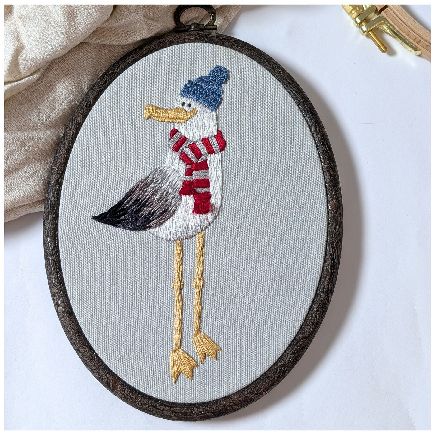 Stickaufkleber Möwe