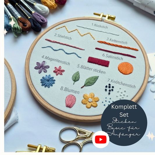 STICKEN für ANFÄNGER Starter Set