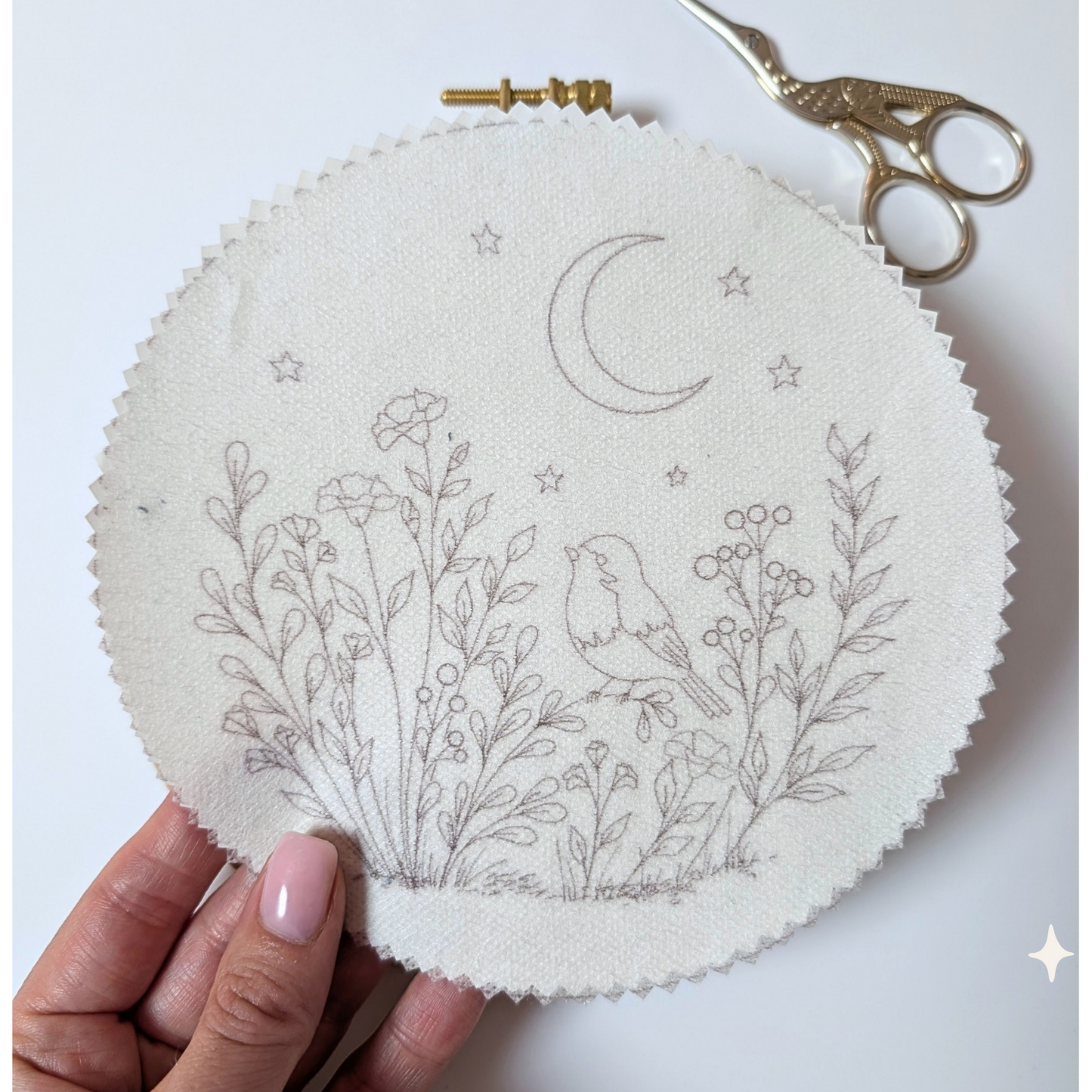 Stickaufkleber Herbstmond