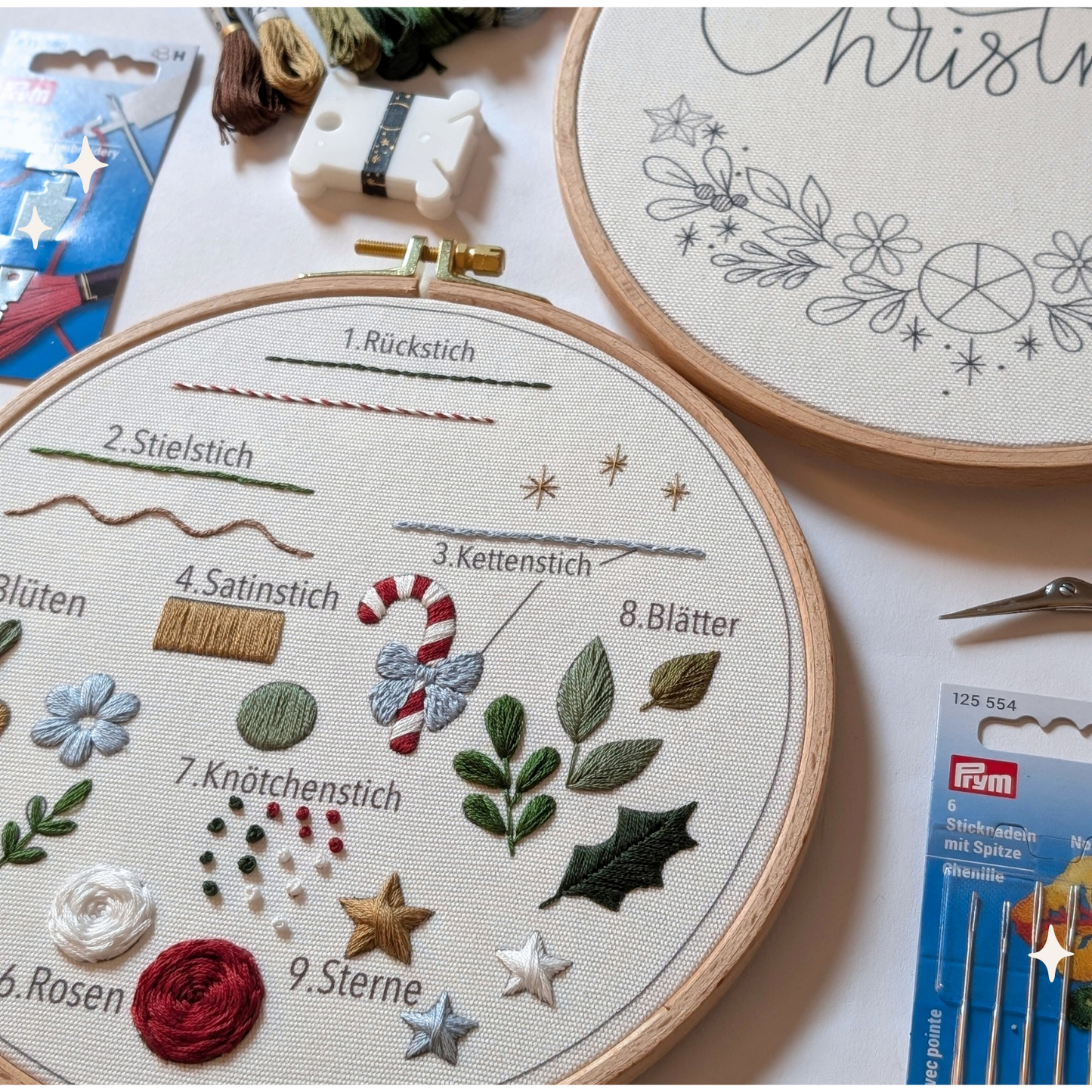 STICKEN für ANFÄNGER "Christmas Edition"