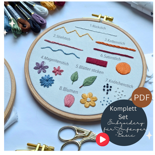 STICKEN für ANFÄNGER Starter Set