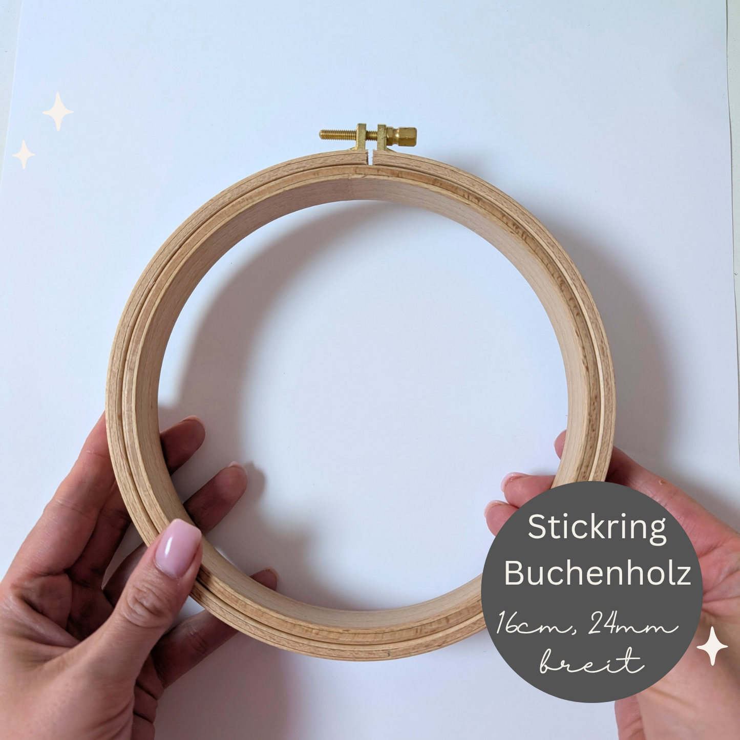 Stickrahmen 16cm, 24mmBreit