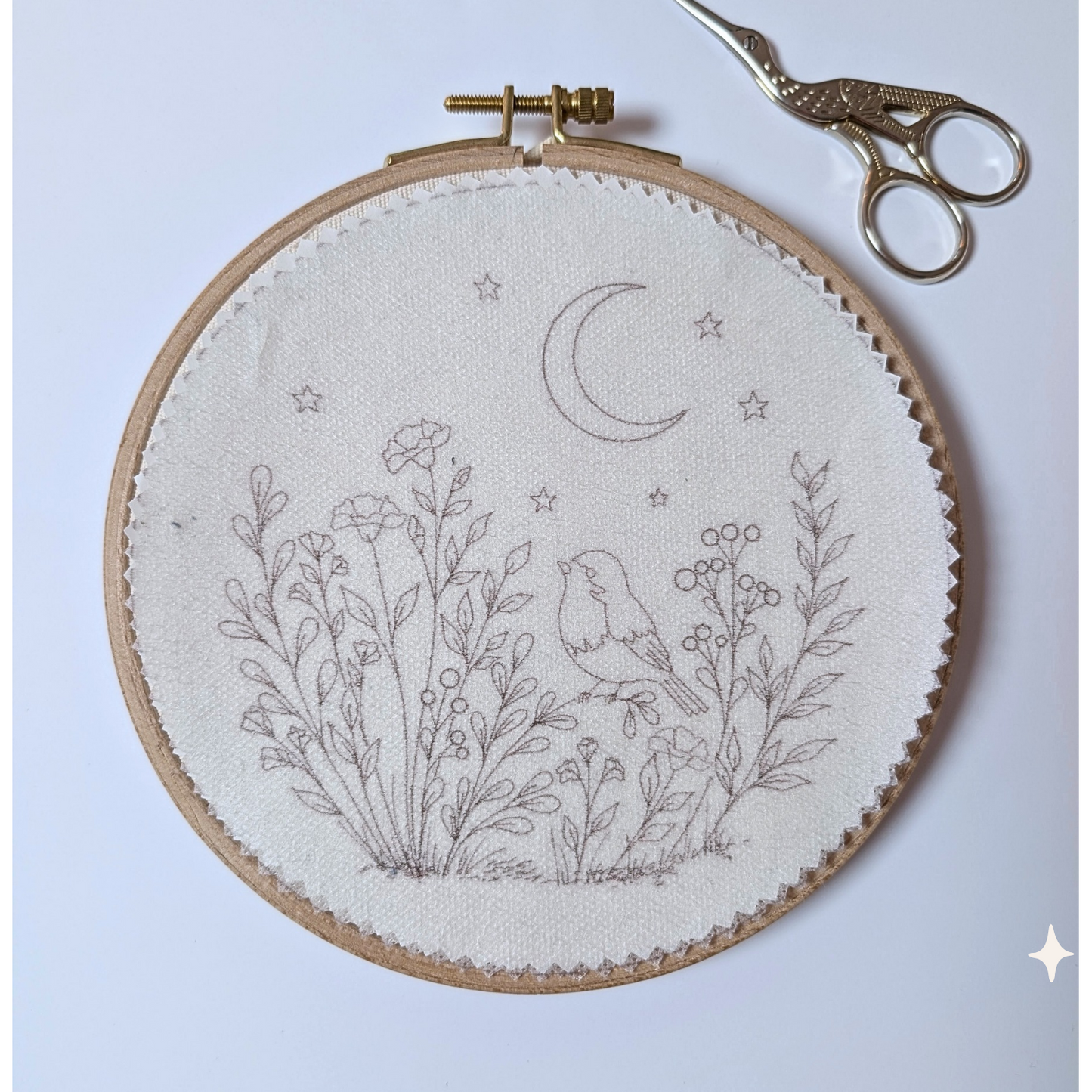 Stickaufkleber Herbstmond