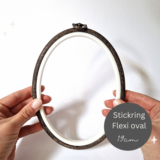 Stickring Flexi Hoop oval 19cm