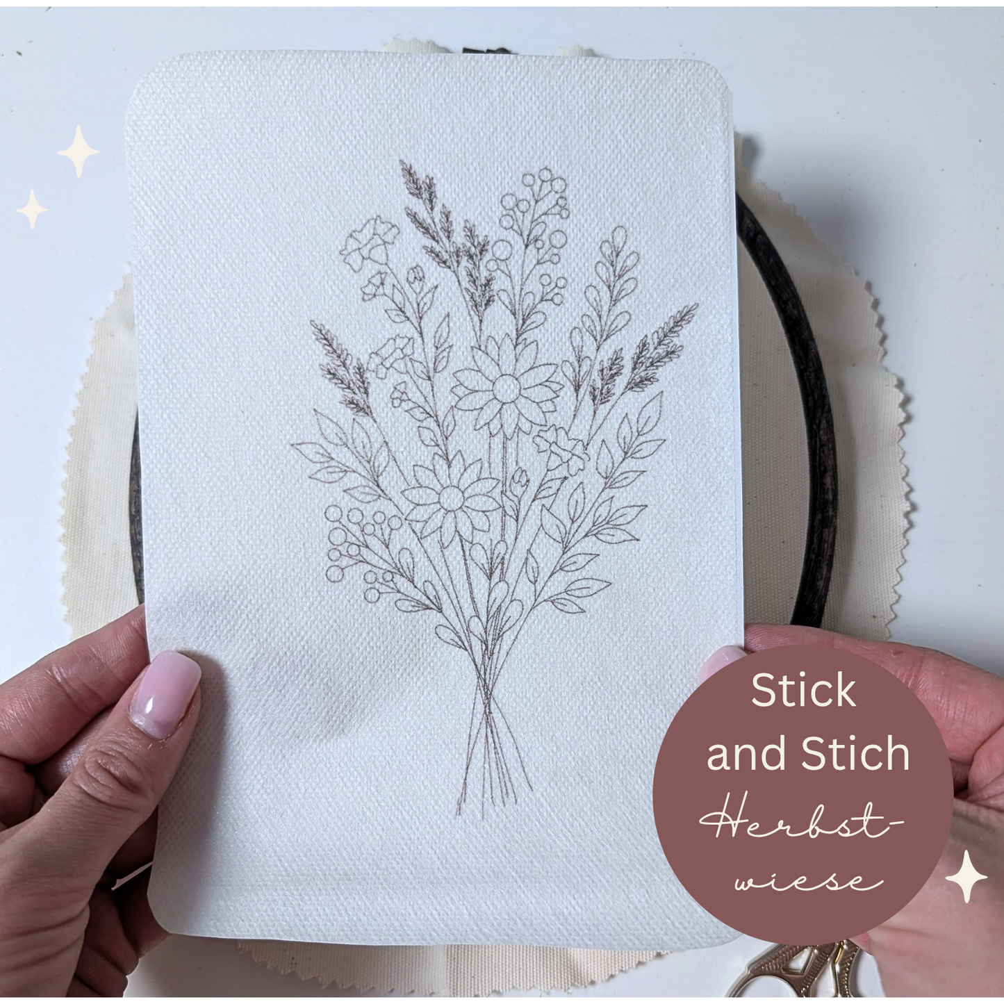 Stickaufkleber Herbststrauß