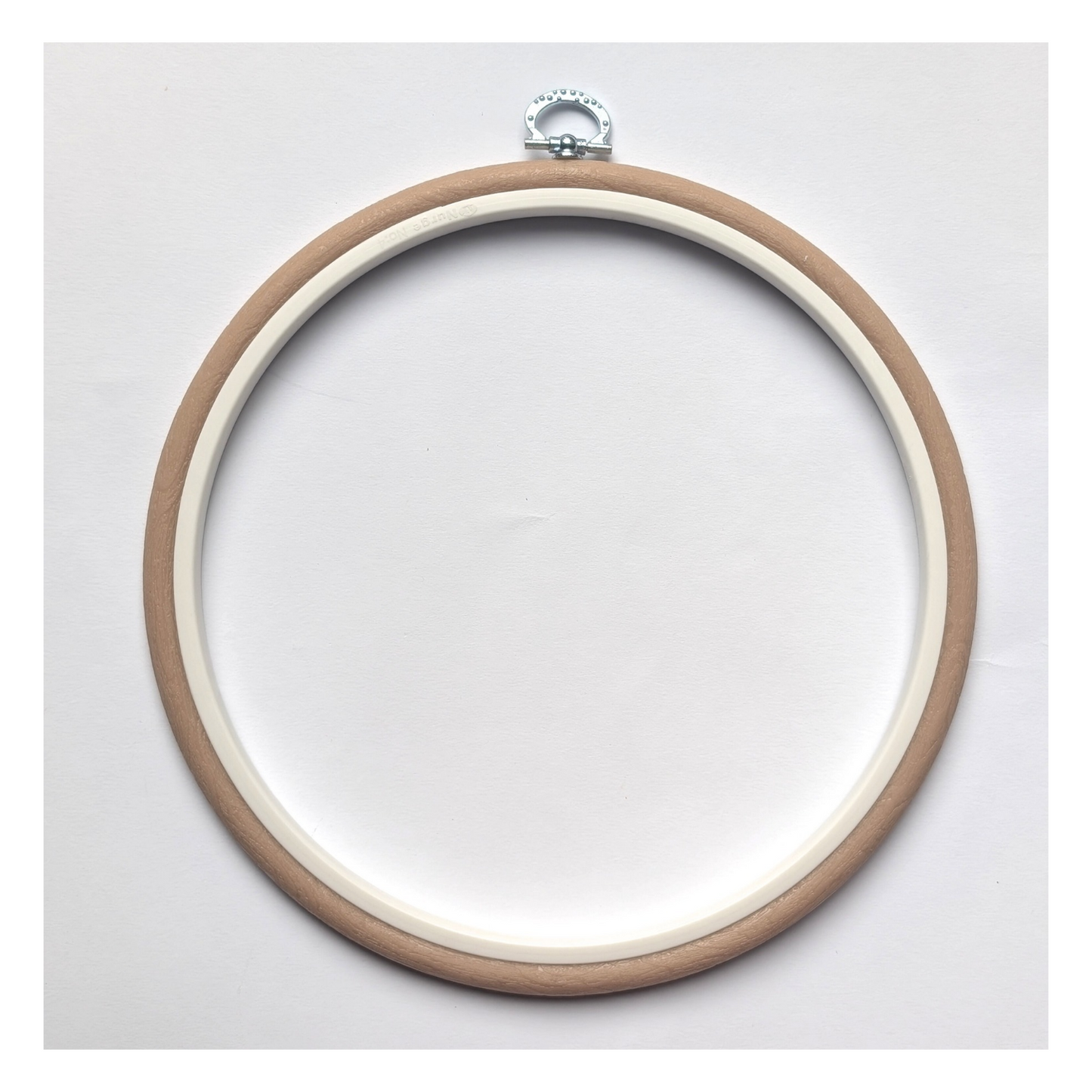 Stickring Flexi Hoop 20cm Nurge, Holzoptik