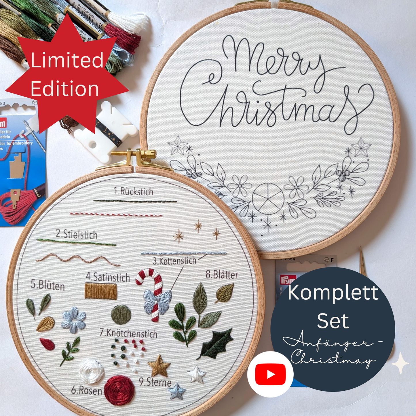 STICKEN für ANFÄNGER "Christmas Edition"