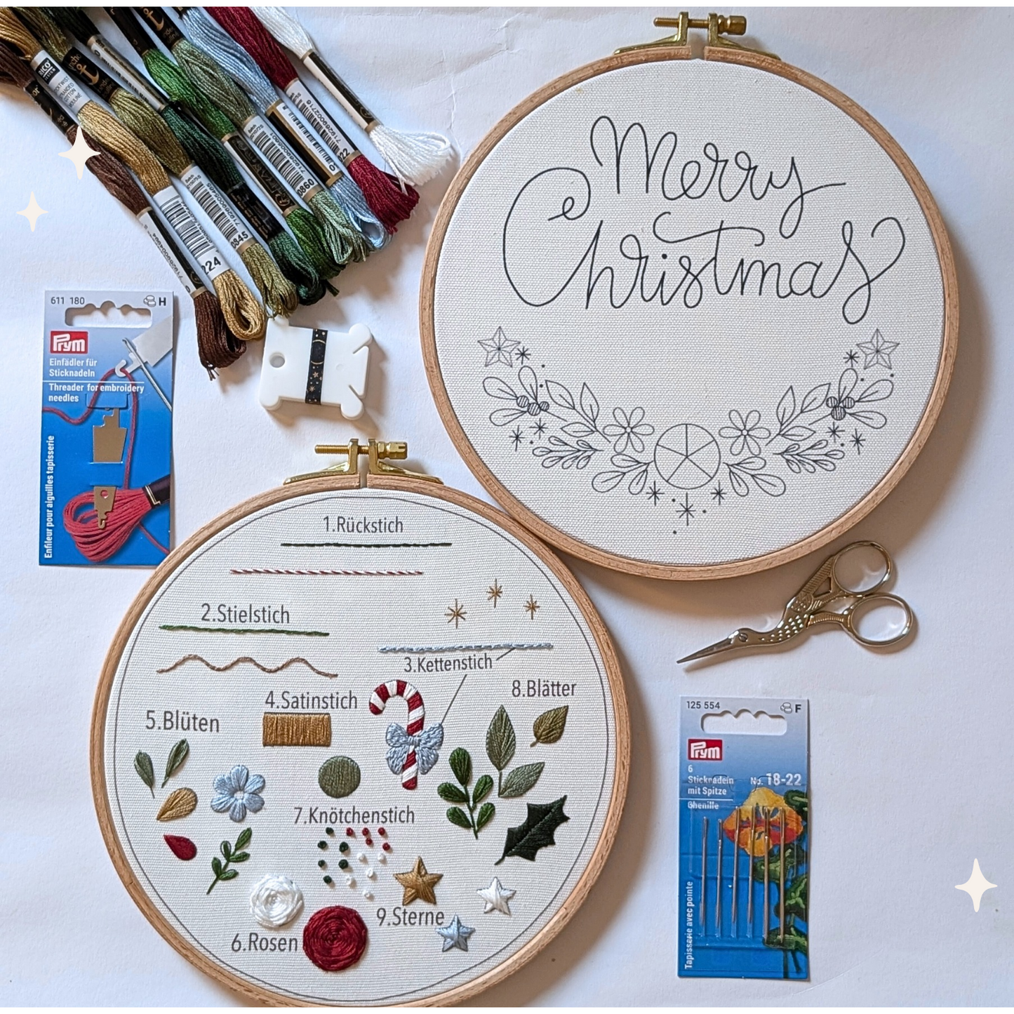 STICKEN für ANFÄNGER "Christmas Edition"